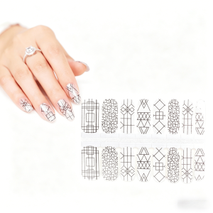 Korean-Style Nail Stickers — DIY Nail Art Decals