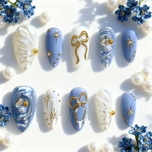 Self-Adhesive Bowknot Nail Art Stickers